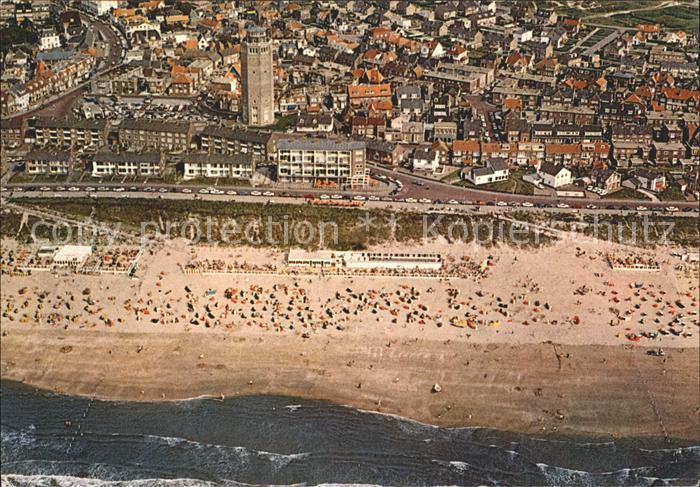 Zandvoort Holland Luchtopname