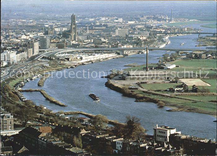 Arnhem Nelson Mandelabrug Bruecke Fliegeraufnahme