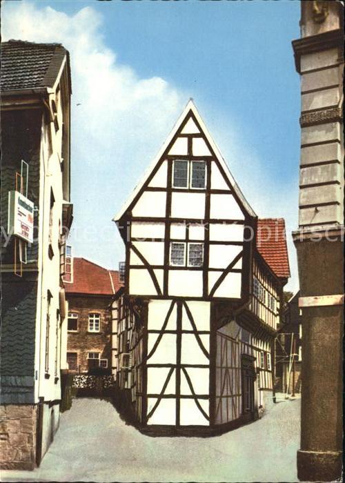 Hattingen Ruhr Haldenplatz Fachwerkhaus