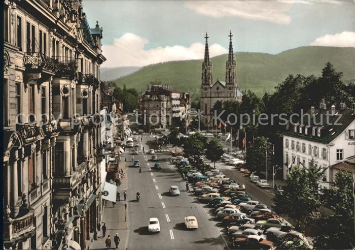 BADEN-BADEN BW Augustaplatz Kirche