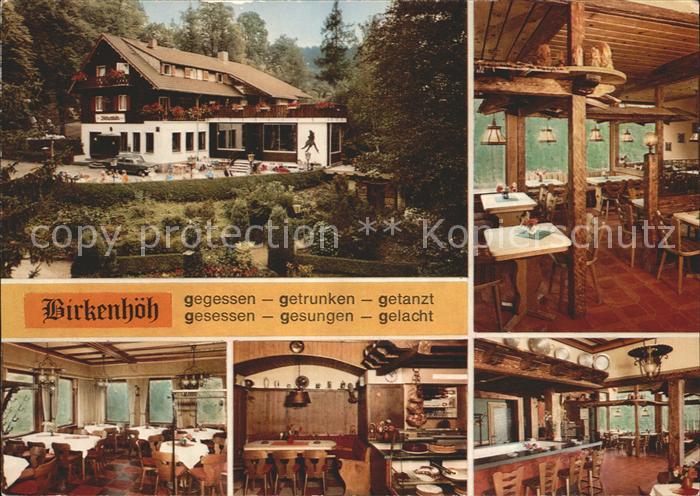 Bad Koenig Birkenhoeh Restaurant