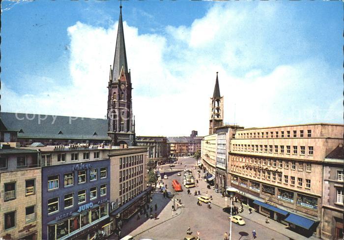 GELSENKIRCHEN NRW Sparkasse und Neumarkt