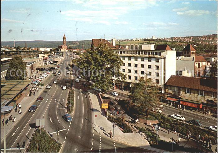 Pforzheim Bahnhofplatz Goldstadt