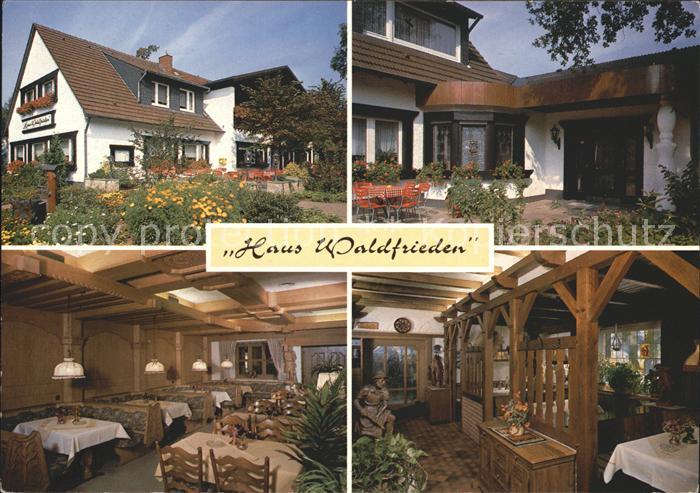 Duelmen Restaurant Cafe Haus Waldfrieden am Wildpark