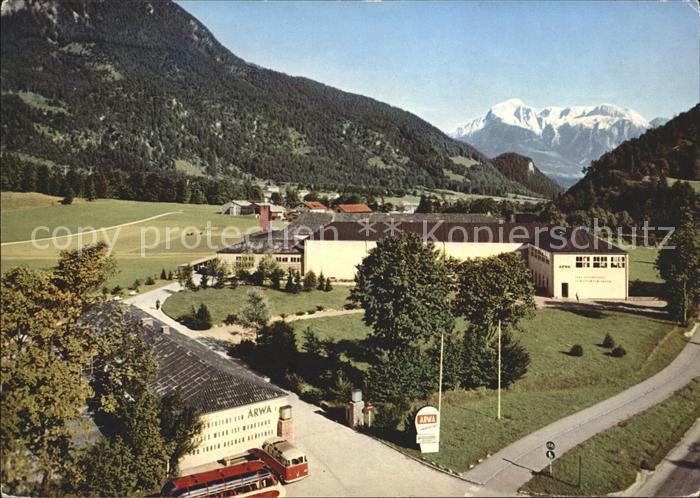 Bischofswiesen ARWA Strumpffabrik Alpenpanorama