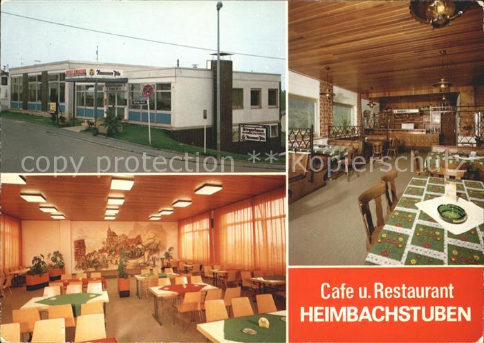 Heimbach Bad Schwalbach Cafe Restaurant Heimbachstuben