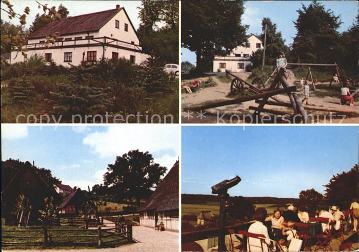 Ehestorf Harburg Zum Kiekeberg Terrasse Fernrohr Kinderspielplatz