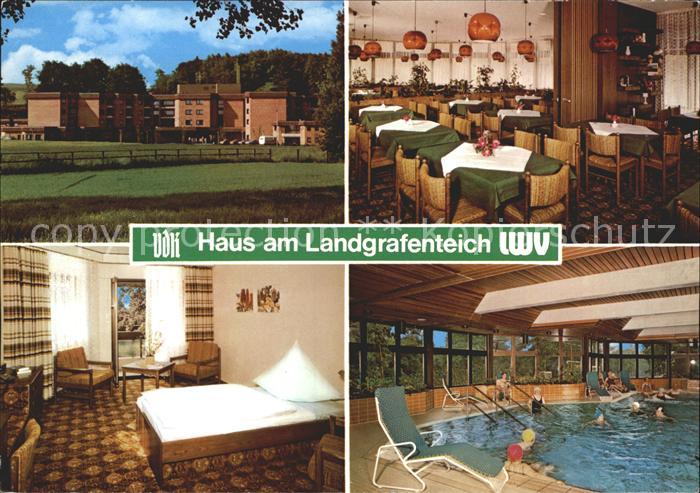 Bad Salzhausen Haus am Landgrafenteich Erholungsheim Hallenbad