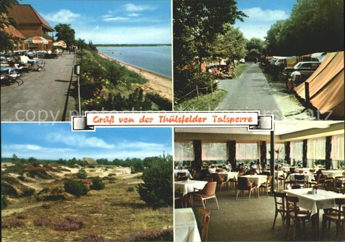 Thuele Friesoythe Hotel Seeblick Restaurant Thuelsfelder Talsperre Duenen Campin