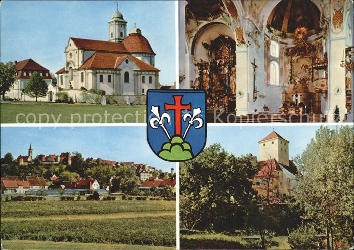 Friedberg Bayern Schloss Wallfahrtskirche Herrgottsruh Wappen