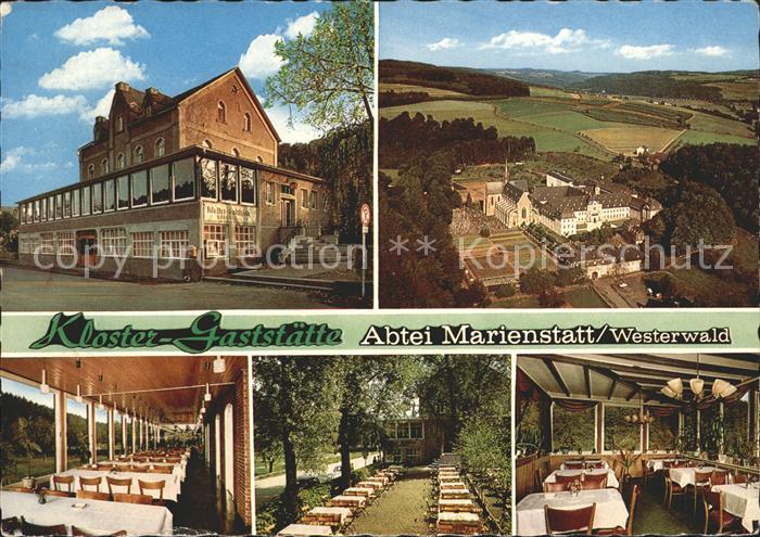 Marienstatt Westerwald Kloster Gaststaette Abtei