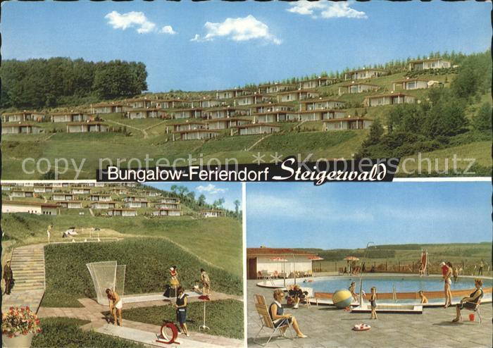 Aschbach Oberfranken Bungalow Feriendorf Steigerwald Minigolf Swimming Pool