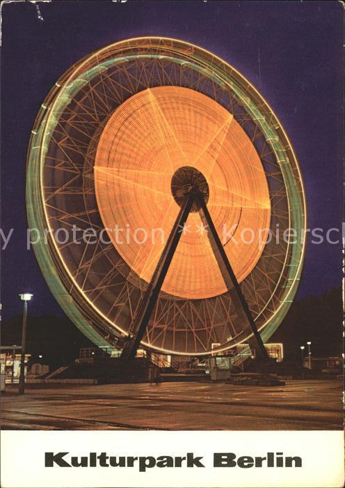 BERLIN  CITY Kulturpark Riesenrad Hauptstadt der DDR
