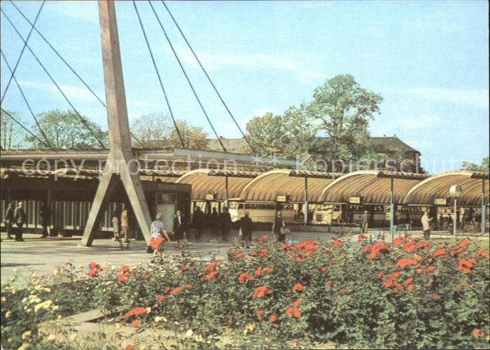 Karl-Marx-Stadt CHEMNITZ Omnibusbahnhof