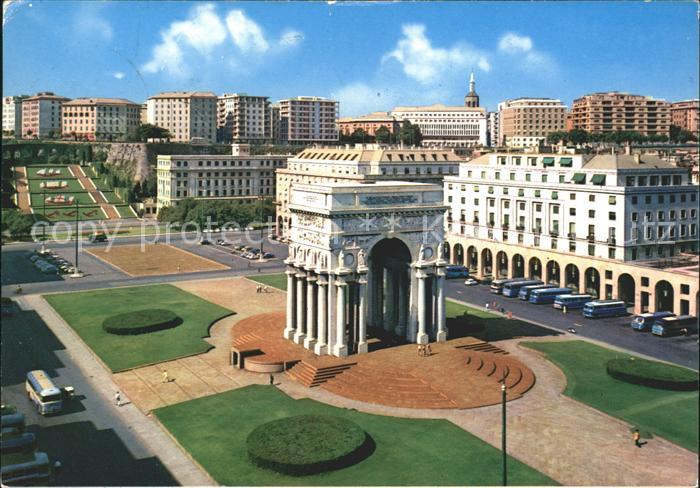 Genova Genua Liguria Piazza della Vittoria Monumento ai Caduti Siegesplatz Denkm