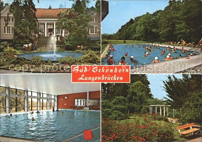 Langenbruecken Hotel Hallenbad Schwimmbad Park
