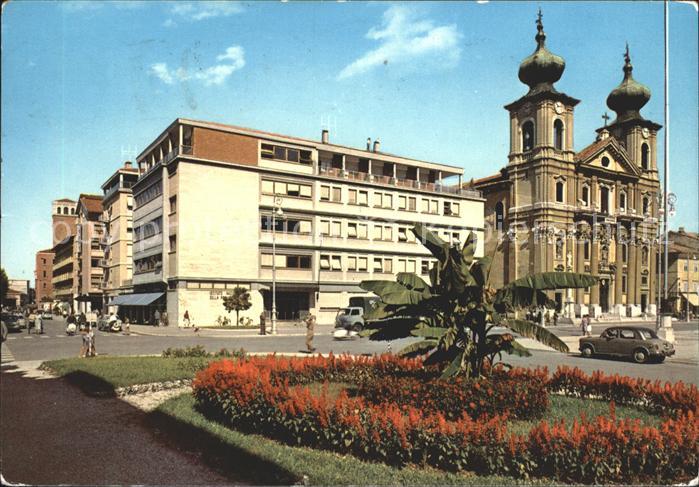 Gorizia Goerz Scorcio di Piazza Vittoria Chiesa di San Ignazio