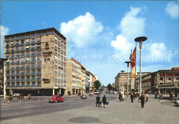 Muenster Westfalen Partie am Hauptbahnhof