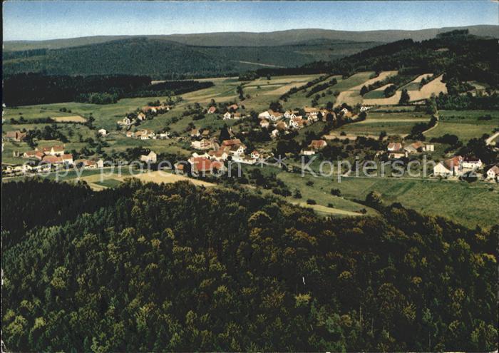 Hesselbach Odenwald Fliegeraufnahme