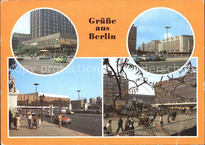 BERLIN CITY Hotel Metropol Karl Liebknecht Strasse Palast der Republik Alexande