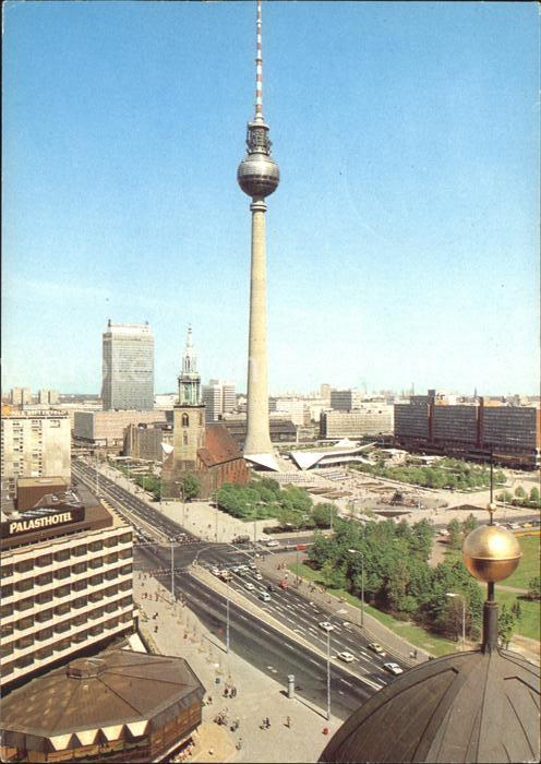 BERLIN CITY Blick vom Dom auf Alexanderplatz