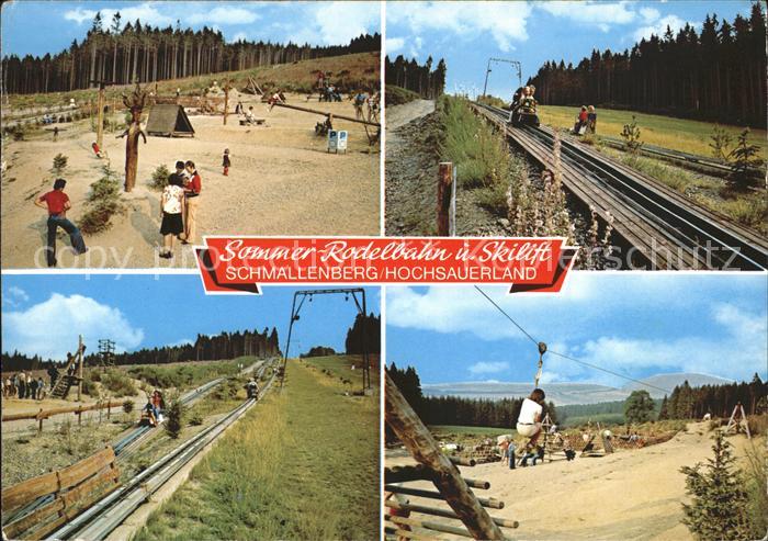 Schmallenberg Sommer Rodelbahn und Skilift