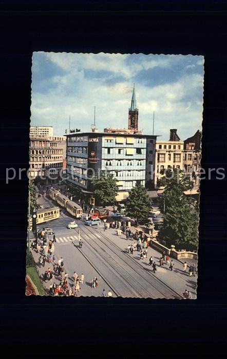 DuessELDORF  CITY Corneliusplatz und Koenigsallee