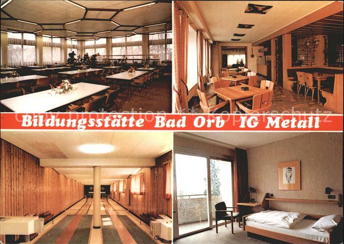 Bad Orb Bildungsstaette IG Metall Kegelbahn