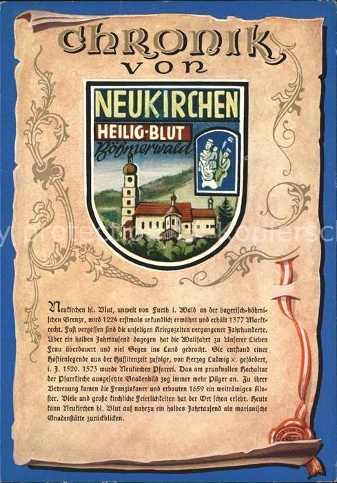 Neukirchen Heilig Blut Chronik