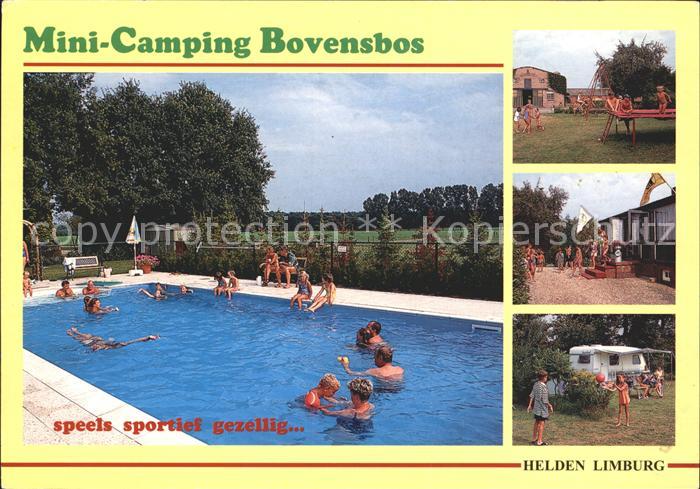 Helden Netherlands Camping Schwimmbad Bovensbos