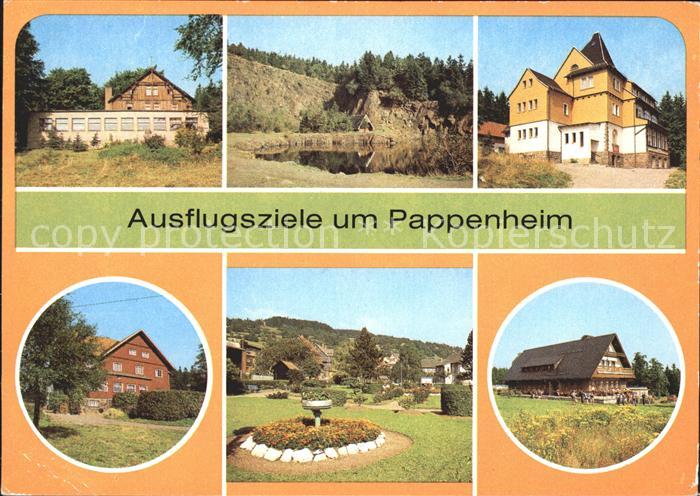 Pappenheim Thueringen Restaurant Fuchsbau am Mommelstein