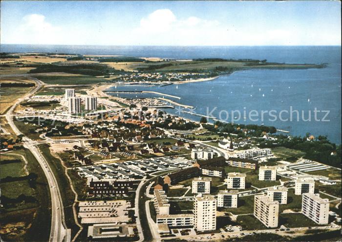 KIEL  CITY Olympiazentrum Schilksee Fliegeraufnahme