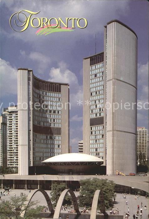 Toronto Canada City Hall and Nathan Philipps Square