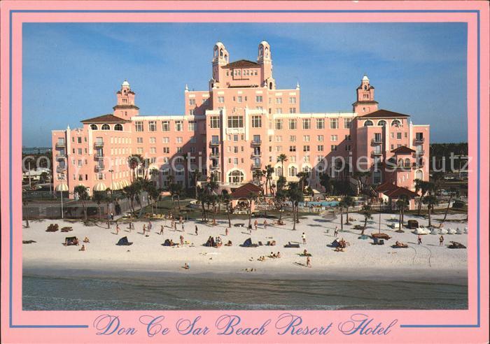 St Petersburg Florida Don Ce Sar Beach Resort Hotel