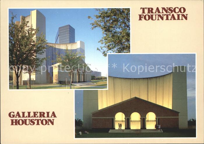 Houston  Texas USA Transco Fountain Galleria