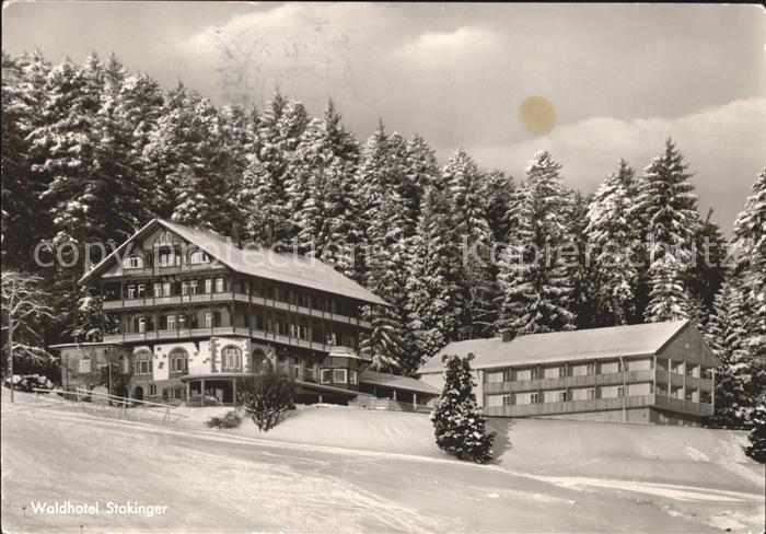 FREUDENSTADT BW Waldhotel Cafe Stokinger