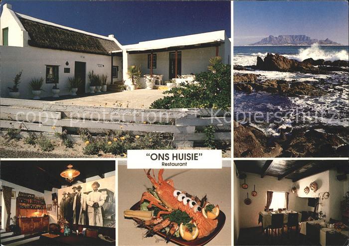 Bloubergstrand Ons Huisie Restaurant