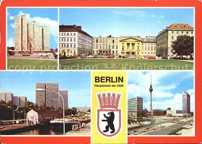 BERLIN CITY Hauptstrasse der DDR