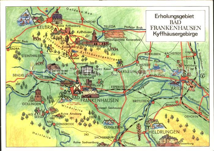 Bad Frankenhausen Kyffhaeusergebirge