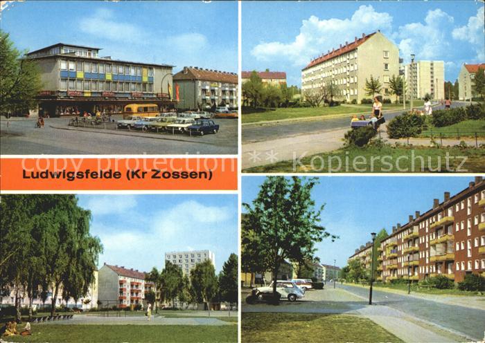 Zossen Brandenburg Konsum Kontakt KaufhausKarl-Liebknecht-Strasse,Strasse der Ei