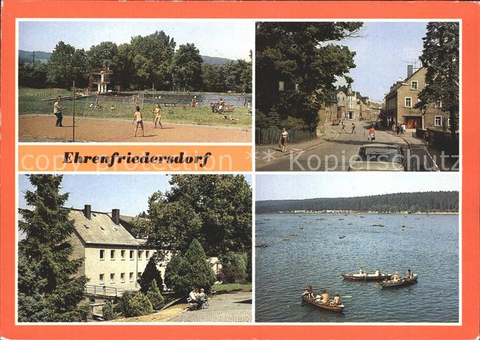 Ehrenfriedersdorf Erzgebirge FreibadKarl Marx Staedter Strasse