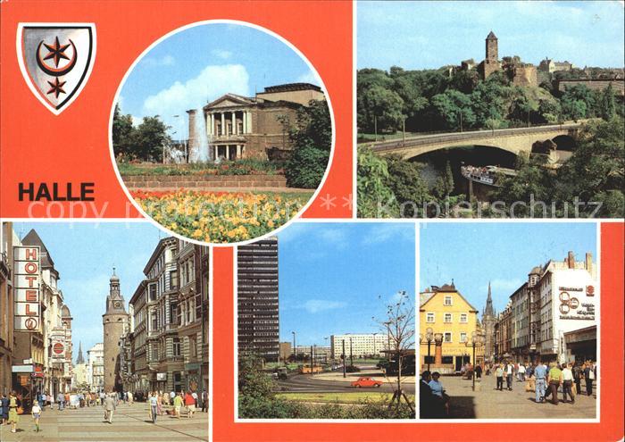 Halle Saale Theater des Friedens Burg,Thalmannplatz