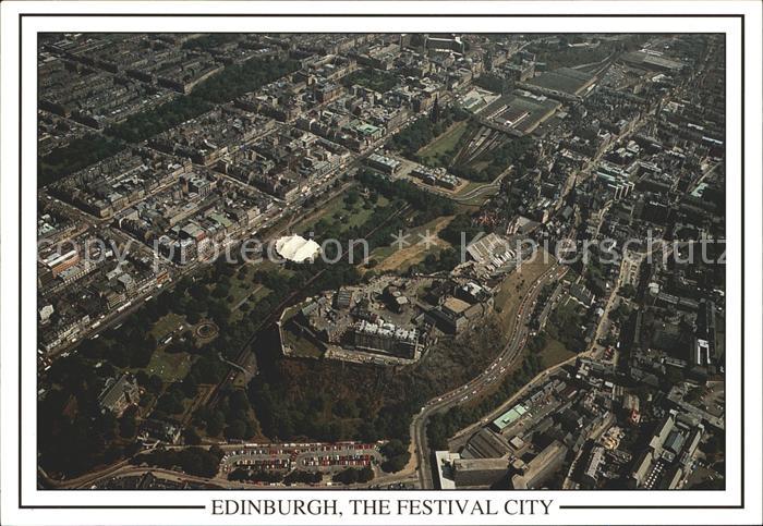 Edingburgh Grossbritannien CastlePrinces Street Gardens