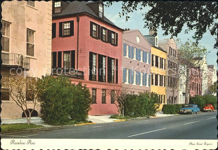 Charleston South Carolina Rainbow Row