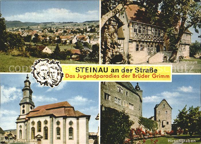 Steinau Strasse Amtshaus Reinhardskirche Hirschgraben