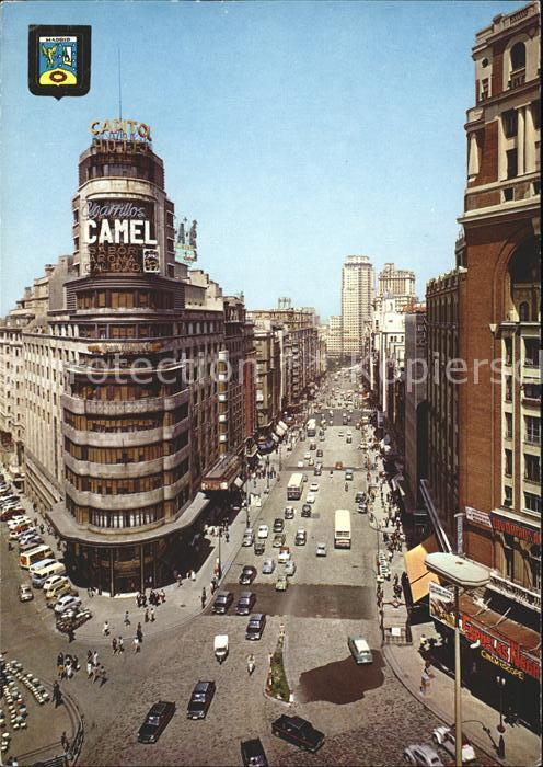 Madrid Spain Avenida de Jose Antonio