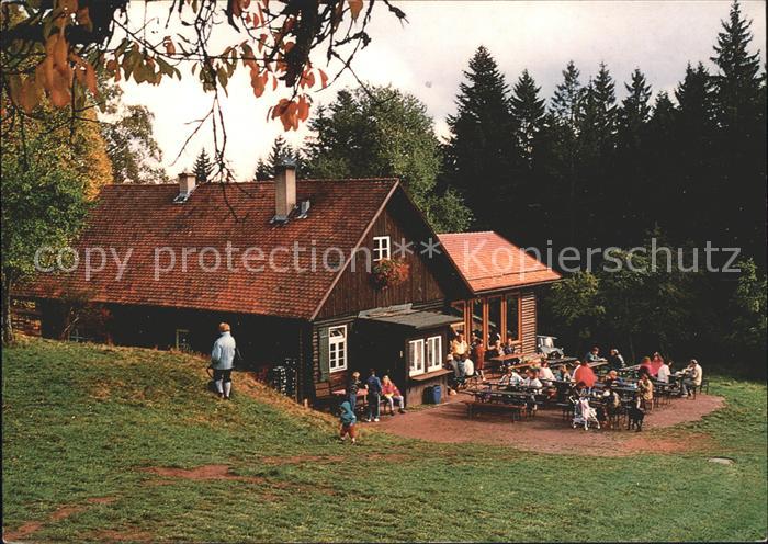 Bad Wildbad Wildsee-Waldgaststaette Gruenhuette