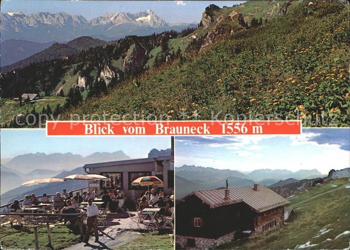 Brauneck-Gipfelhaus Wetterstein Zugspitze