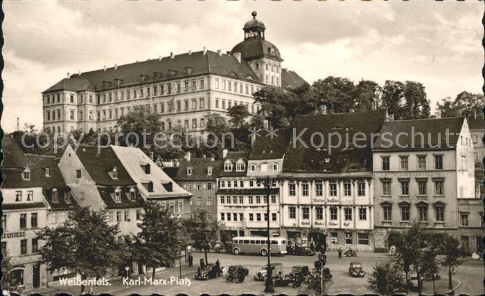 Weissenfels Saale Karl Marx Platz Schloss