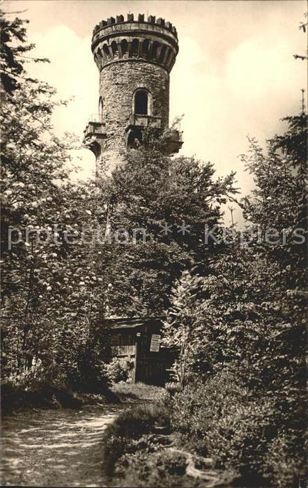 Ilmenau Thueringen Turm auf dem Kickelhahn